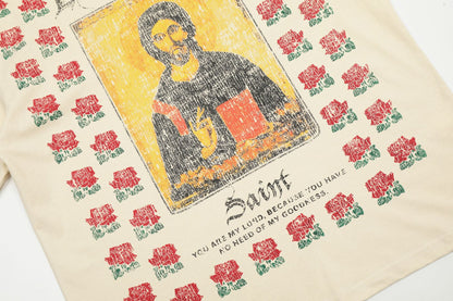 SOLO-Saint Michael 24ss Print T-shirt