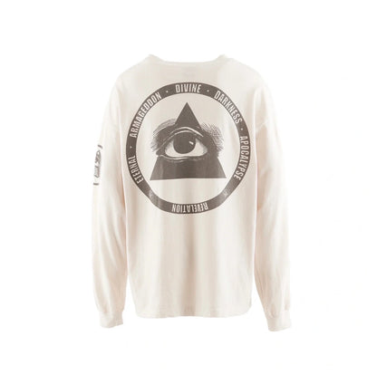 SOLO-Saint Michael Print Long-sleeved T-shirt