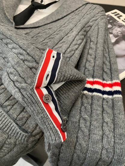 Thom Browne 2026 Classic Four-Bar Cardigan
