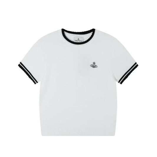 Knitting Casual T-shirt