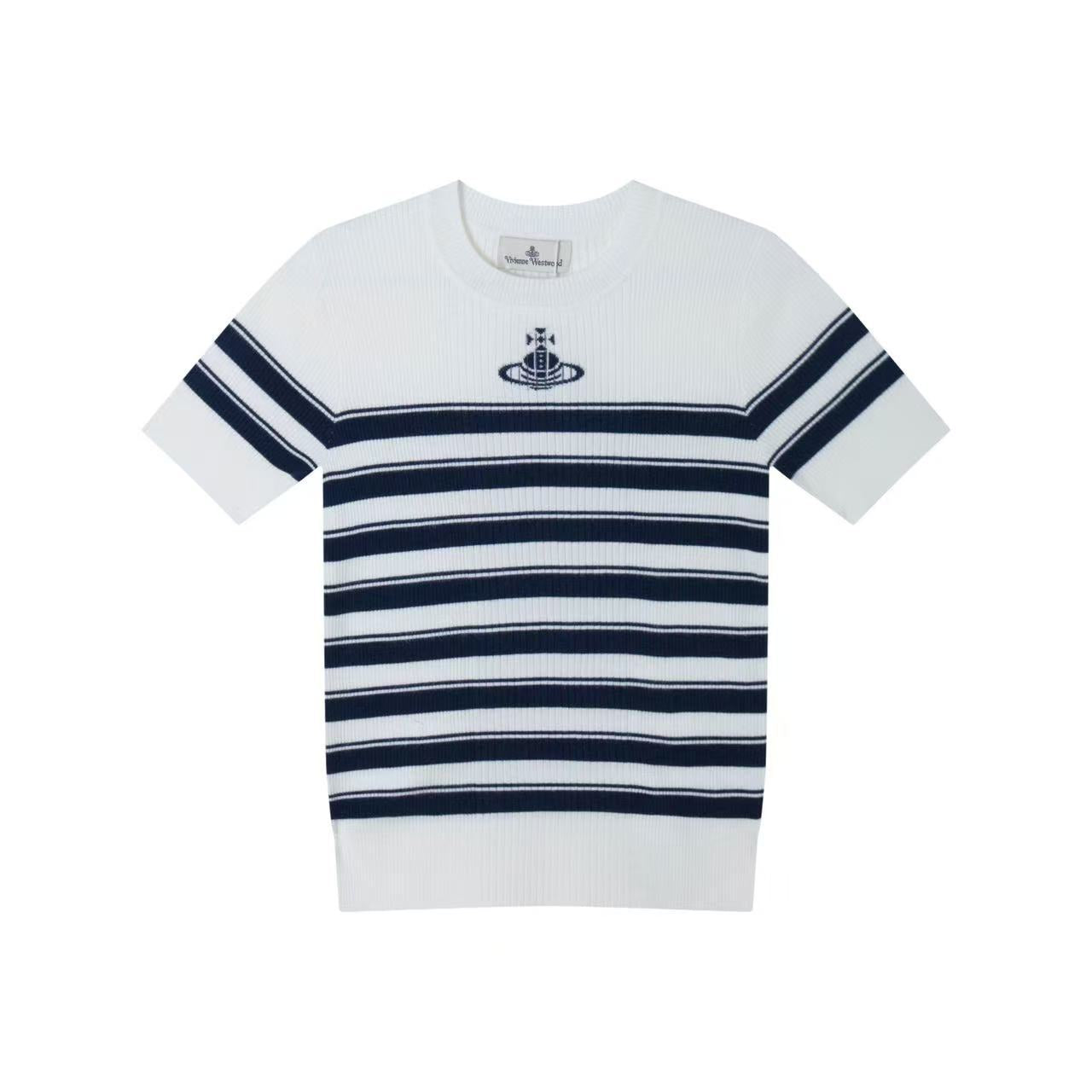Vivienne Westwood ストライプニットTシャツ