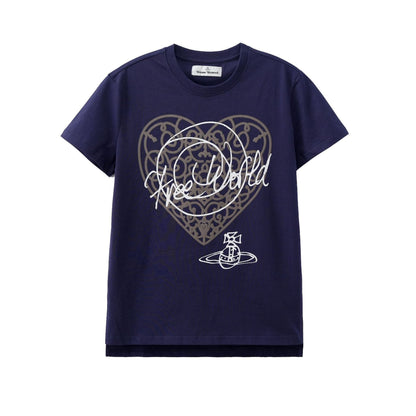 ヴィヴィアン・ウエストウッド ピュアコットン カジュアルTシャツ