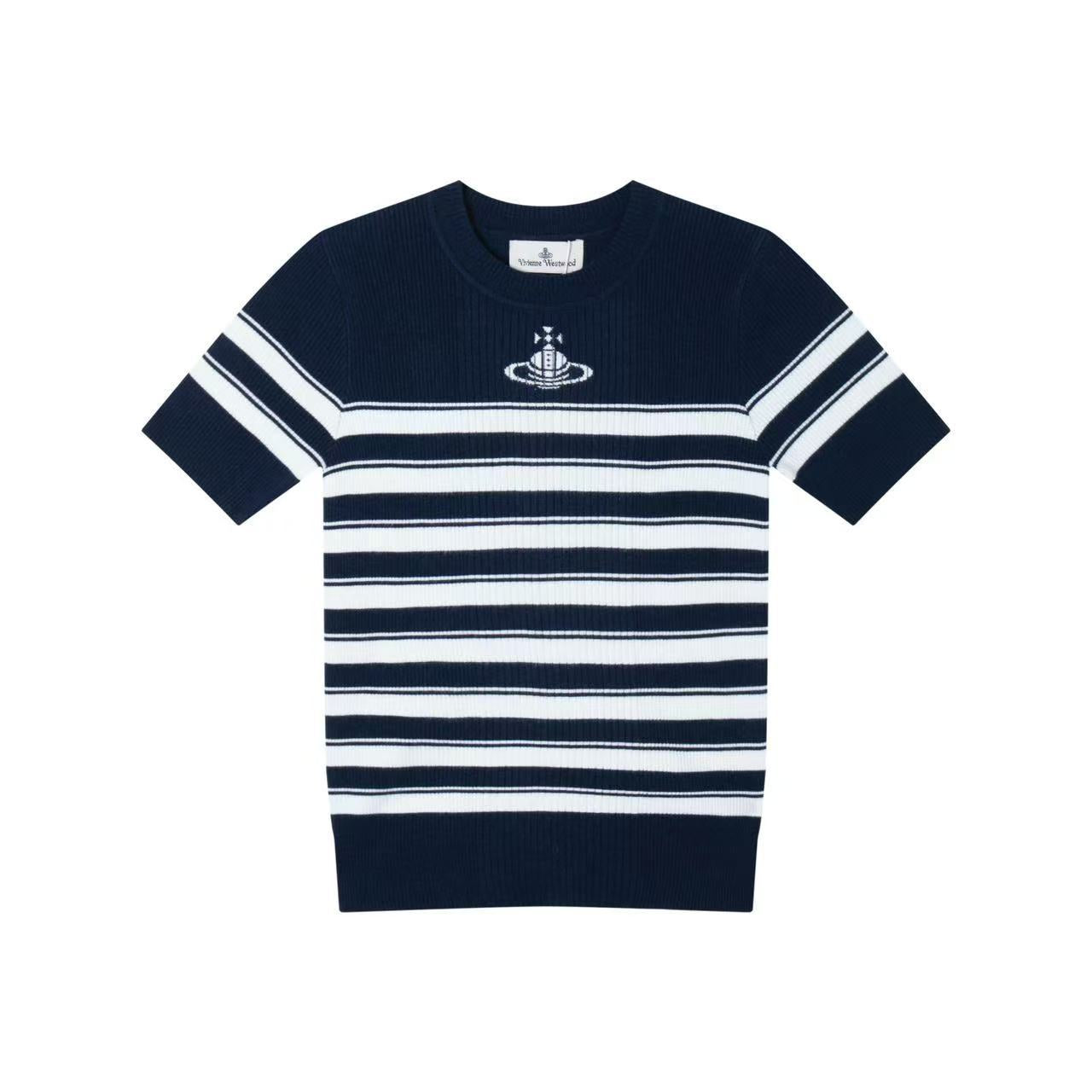 Vivienne Westwood ストライプニットTシャツ