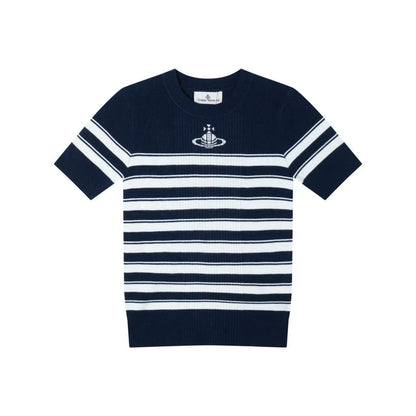 Vivienne Westwood ストライプニットTシャツ