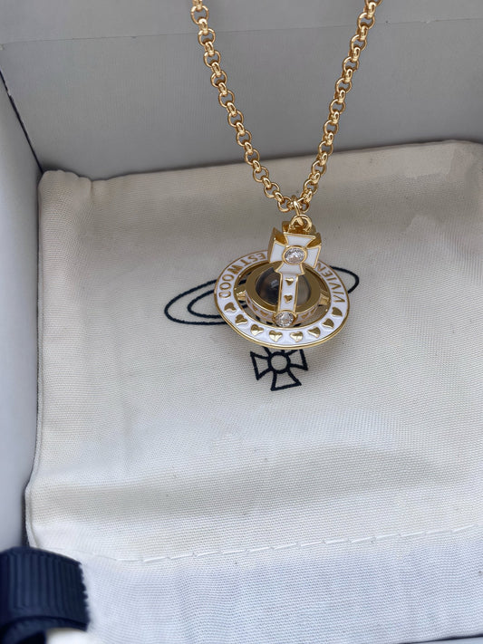 Vivienne Westwood "Planet Flight" Necklace