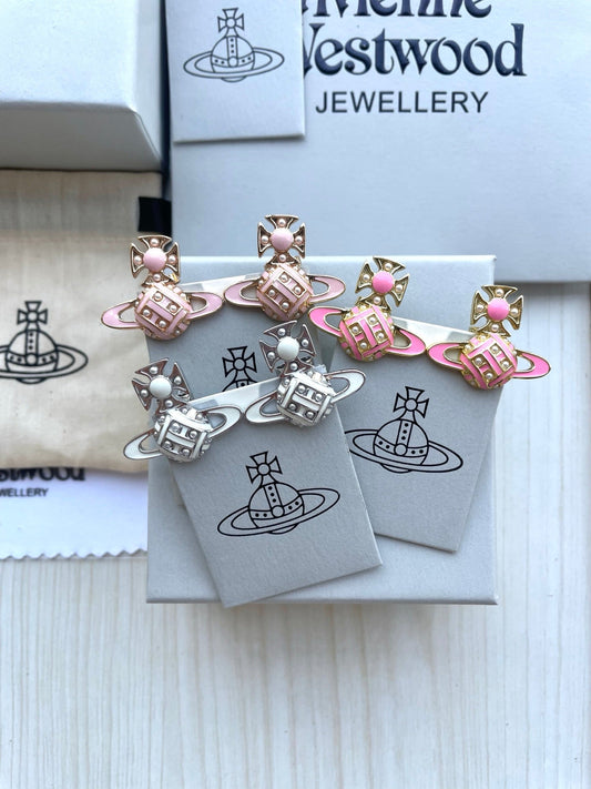 Saturn Stud Earrings