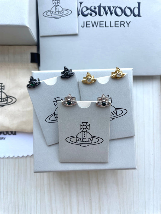 Saturn Stud Earrings