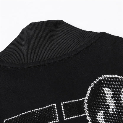 SOLO-2025SS Stand collar sweatshirt