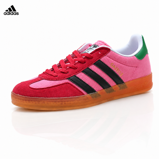 Adidas Originals Gazelle Pink Black Gum Sneakers