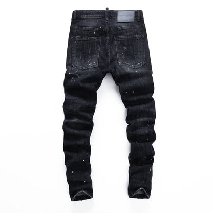 dsquared2 Distressed stretch fit Jeans