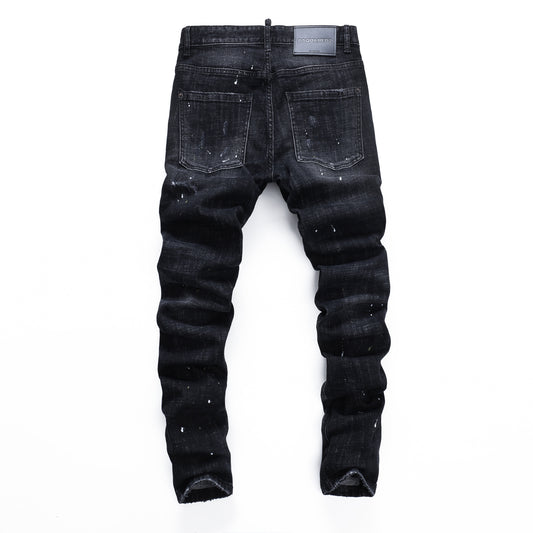 dsquared2 Distressed stretch fit Jeans