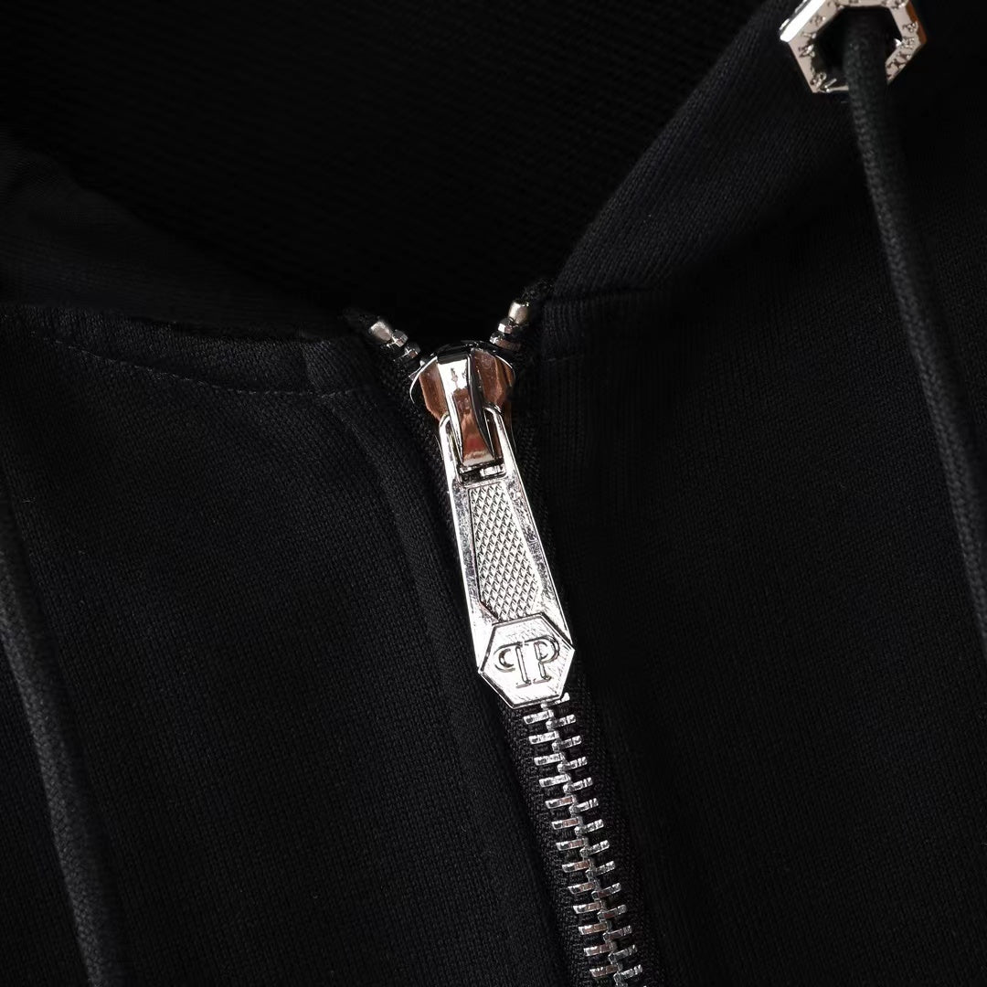 PIEIN 2025 Print Black Hoodie
