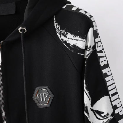 PIEIN 2025 Print Black Hoodie