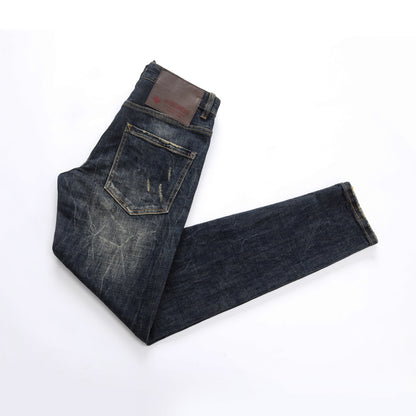dsquared2 Maple leaf hole badge Jeans