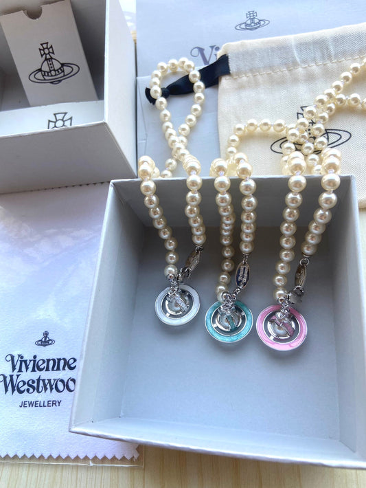 Vivienne Westwood Ball & Pearl Necklace