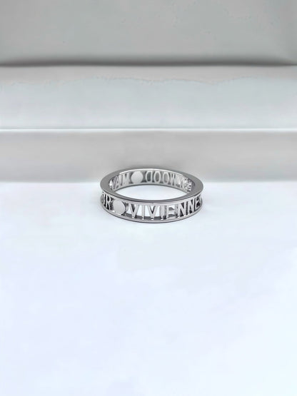 Vivienne Westwood オープンワーク レターリング