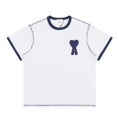 Ami Paris Unisex Cotton T-Shirt