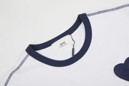 Ami Paris Unisex Cotton T-Shirt